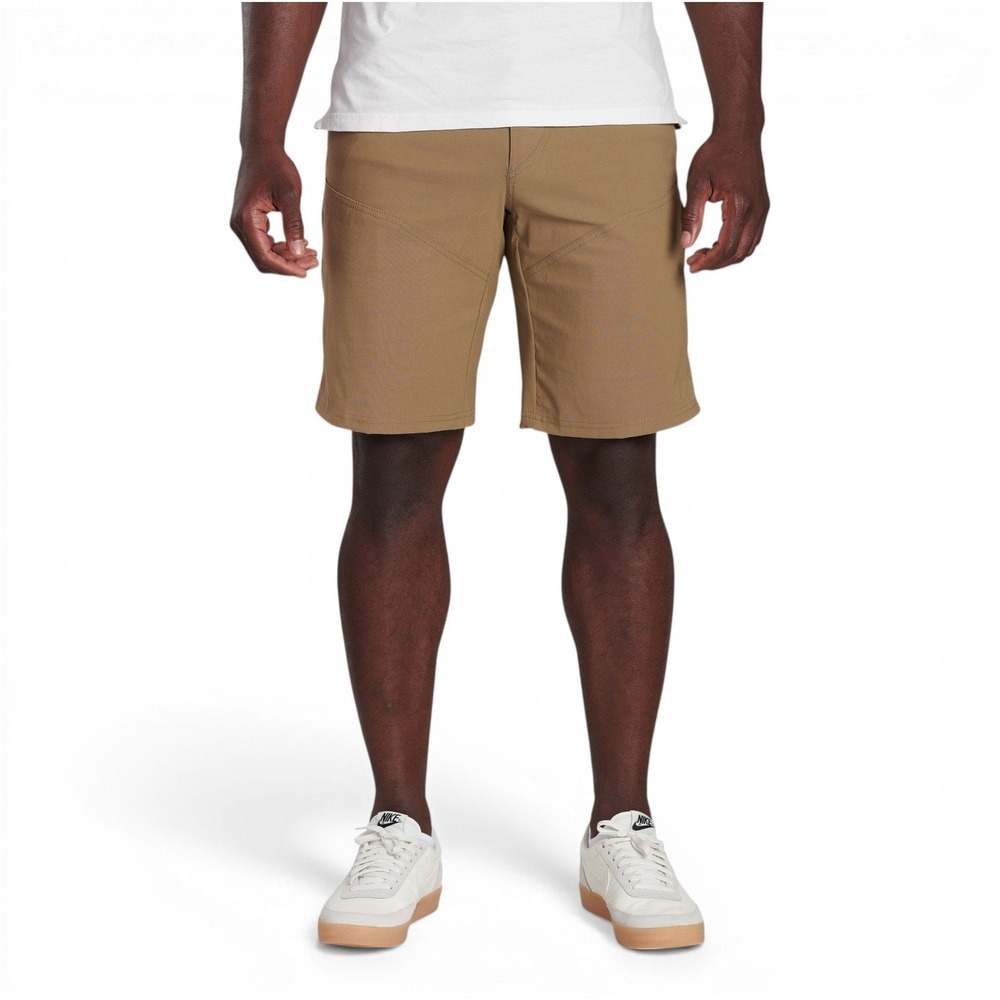 KUHL Renegade Shorts Mens 40 Buckskin Khaki Nylon‎ Stretch Hiking Outdoor